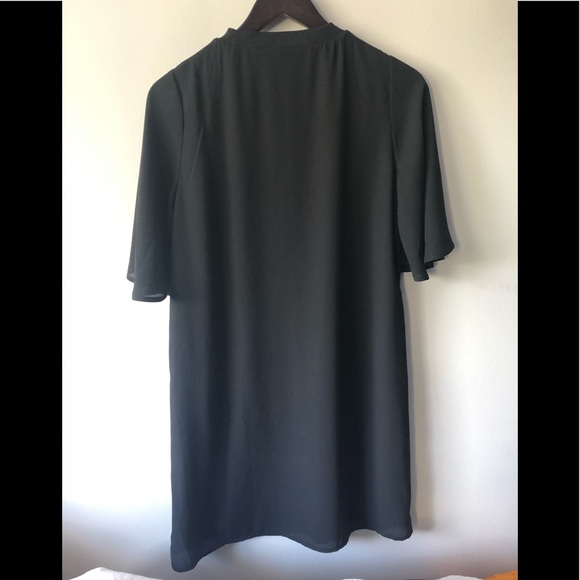 Twik by Simons black short sleeve dress XS - Picture 2 of 13
